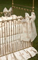 Umbria Vintage Baby Crib Linens